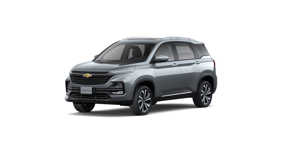 Nueva SUV Chevrolet Captiva 2025, tu camioneta familiar favorita en color acero metálico